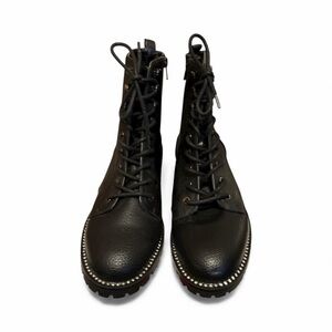 Express Black Studded Combat boots size 7